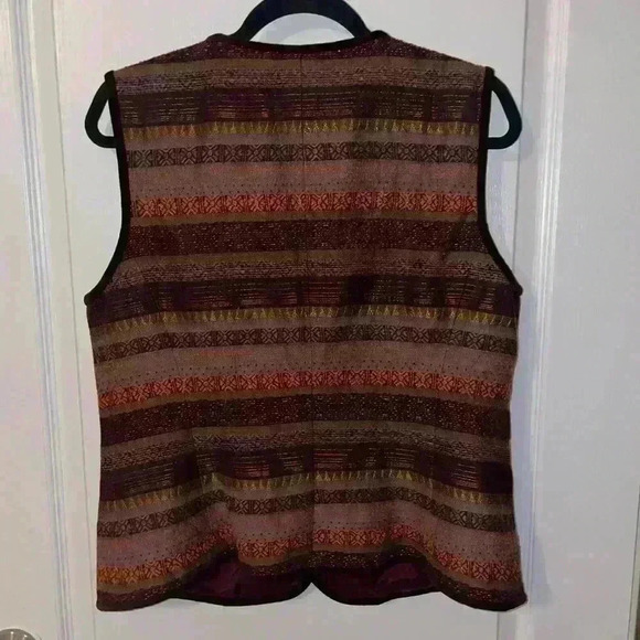 Peck & Peck tapestry vest size 14 - Picture 2 of 3